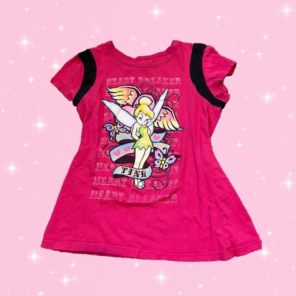 Vintage Tinkerbell Traditional Tattoo design tshirt!
